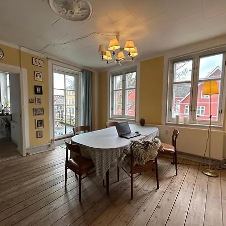 Hel Bylejlighed I Det Gamle Pulsernede Apartament Svendborg